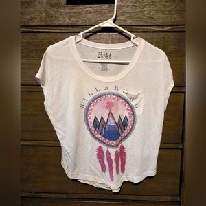 Billabong cropped shirt